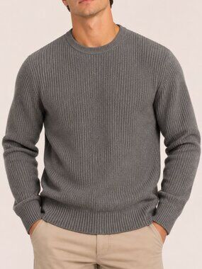 GAP | Grey Long Sleeve Knit Crew Neck Sweater